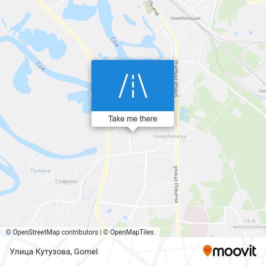 Улица Кутузова map