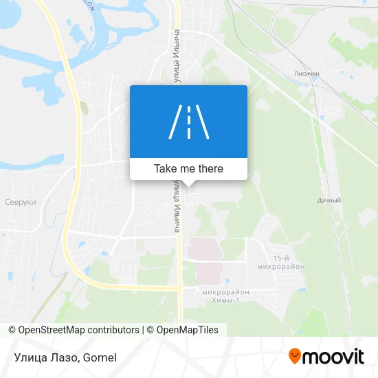 Улица Лазо map