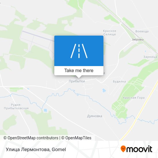 Улица Лермонтова map