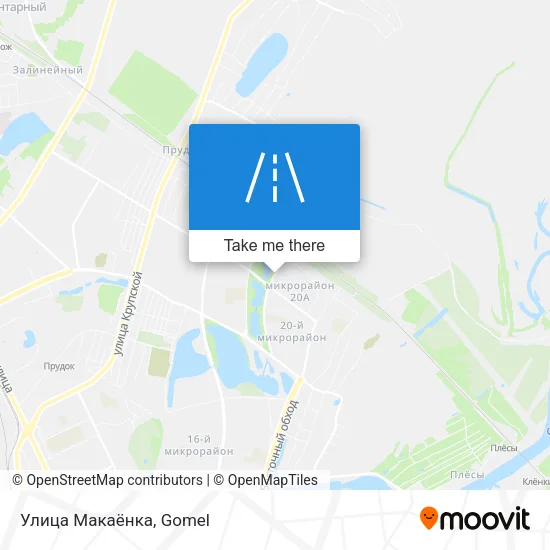 Улица Макаёнка map