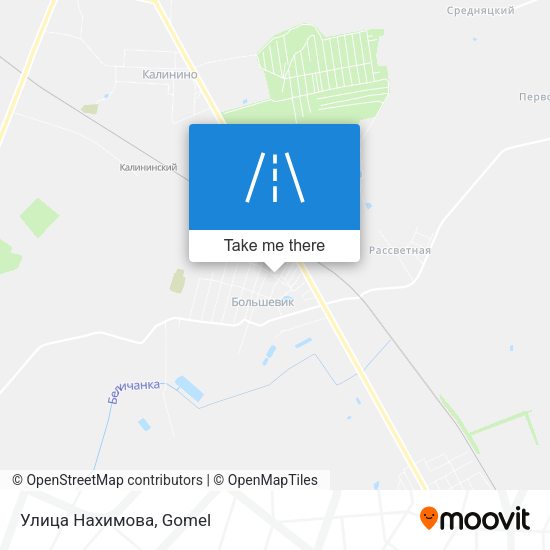Улица Нахимова map