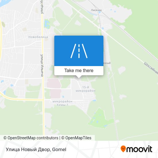 Улица Новый Двор map
