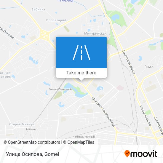 Улица Осипова map