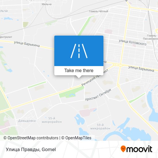 Улица Правды map