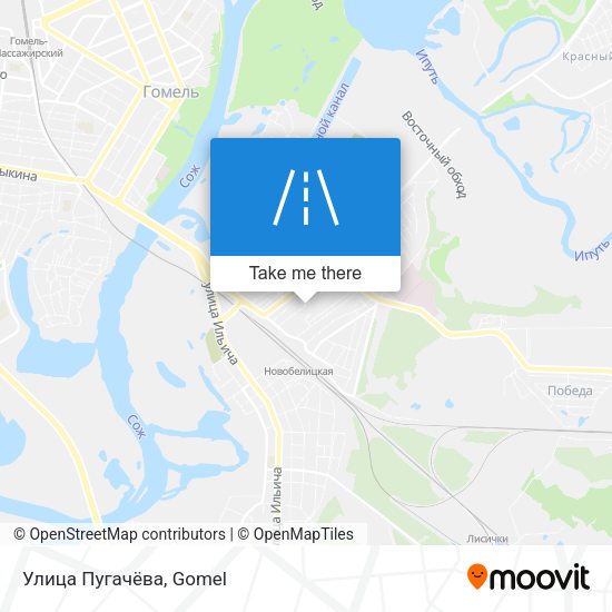 Улица Пугачёва map