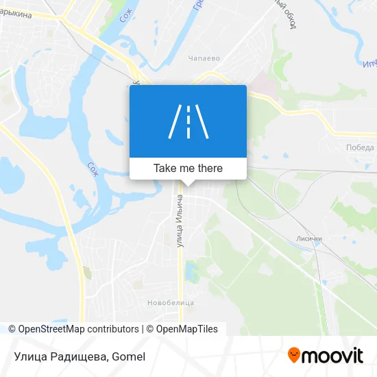 Улица Радищева map