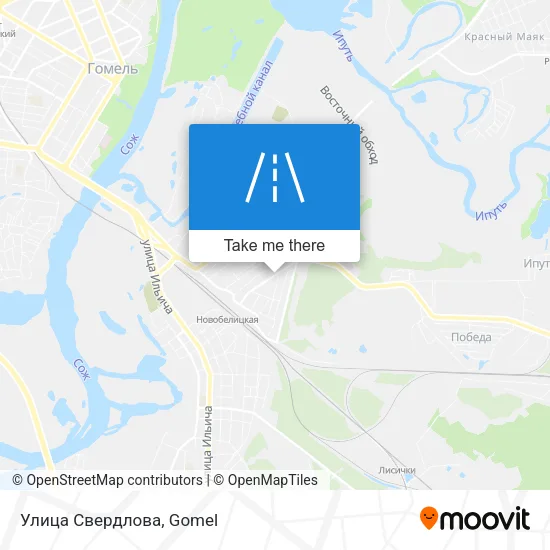 Улица Свердлова map