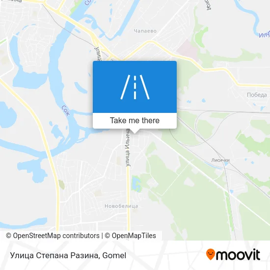 Улица Степана Разина map