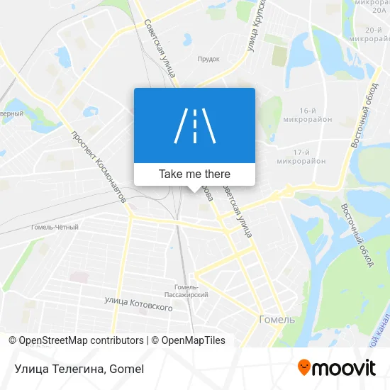 Улица Телегина map