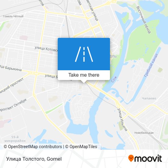 Улица Толстого map