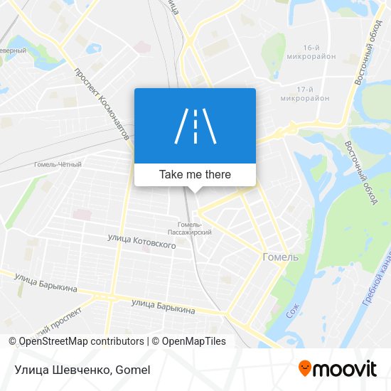 Улица Шевченко map