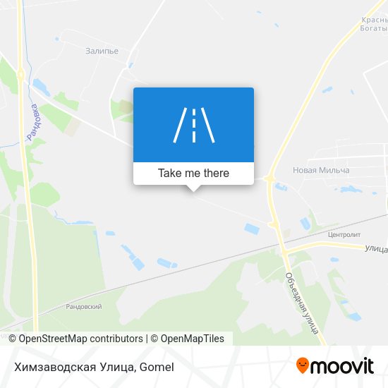 Химзаводская Улица map