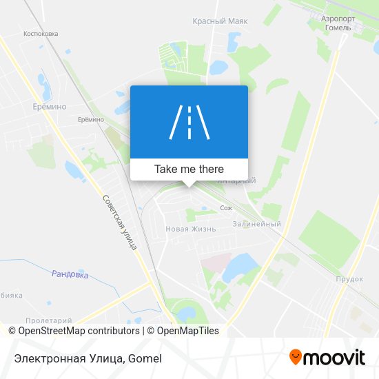 Электронная Улица map