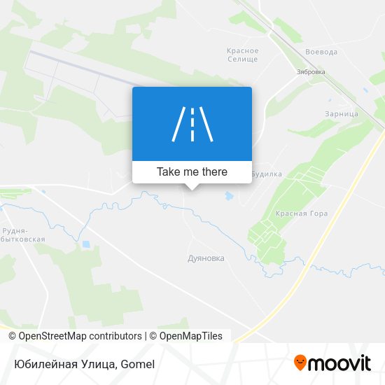Юбилейная Улица map