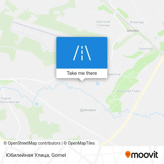 Юбилейная Улица map