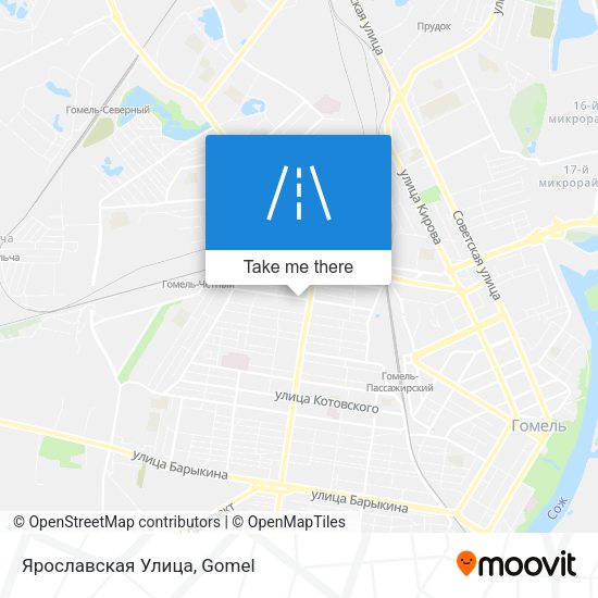 Ярославская Улица map