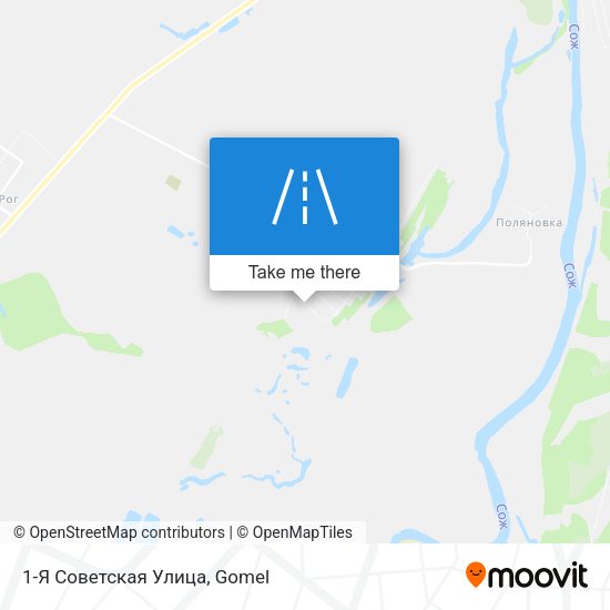 1-Я Советская Улица map