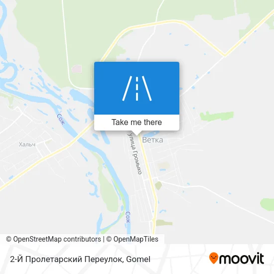 2-Й Пролетарский Переулок map