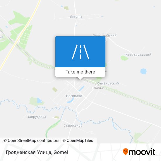 Гродненская Улица map