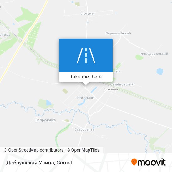 Добрушская Улица map