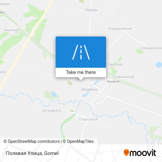 Полевая Улица map