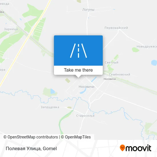Полевая Улица map