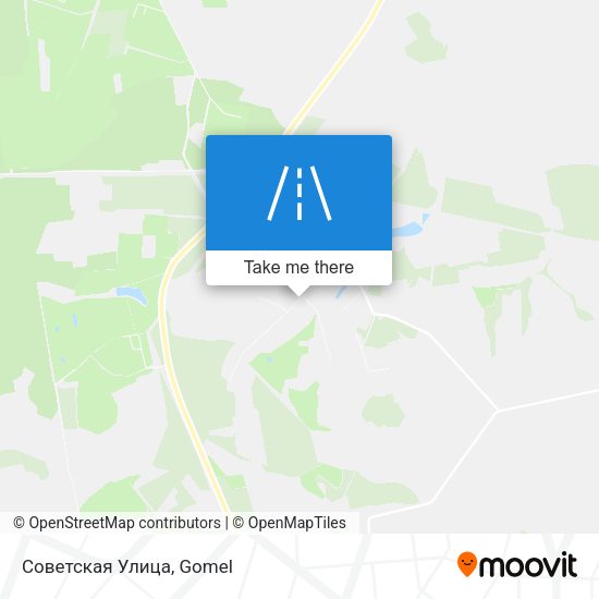 Советская Улица map