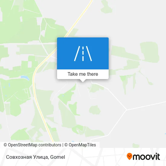 Совхозная Улица map