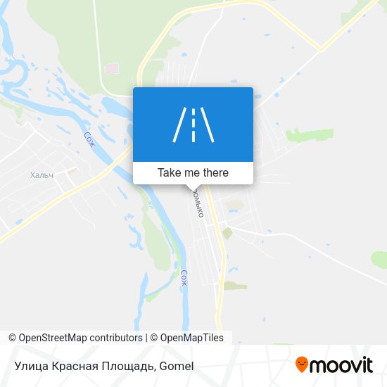 Улица Красная Площадь map