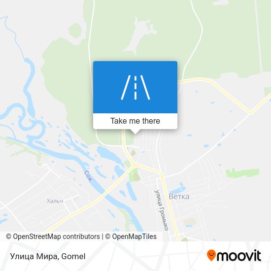 Улица Мира map