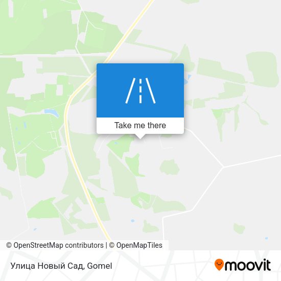 Улица Новый Сад map