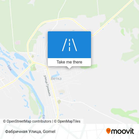 Фабричная Улица map