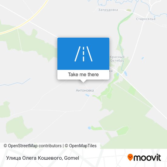 Улица Олега Кошевого map