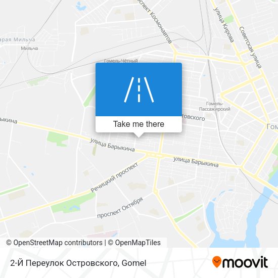 2-Й Переулок Островского map