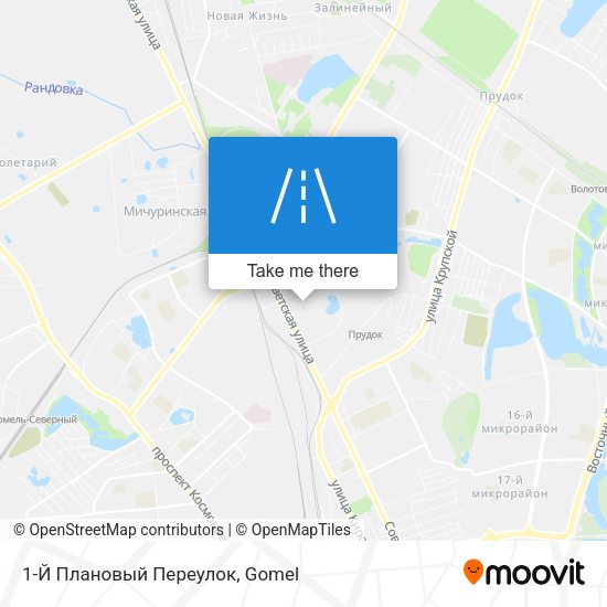 1-Й Плановый Переулок map