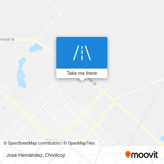 José Hernández map