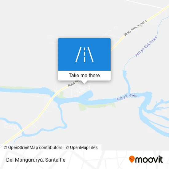 Del Mangururyú map