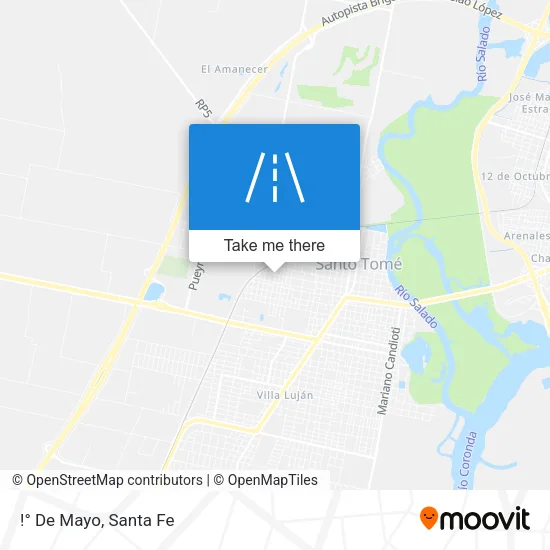!° De Mayo map