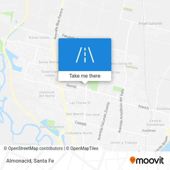 Almonacid map
