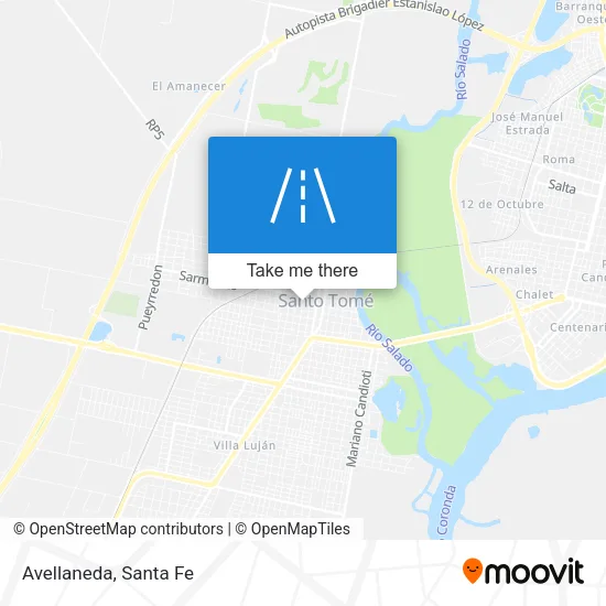 Avellaneda map