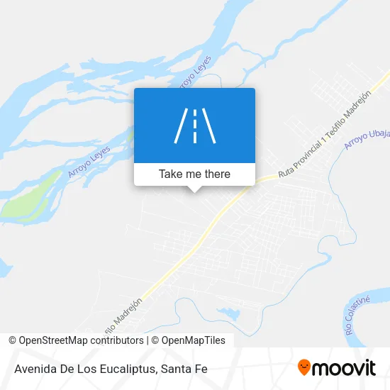 Avenida De Los Eucaliptus map