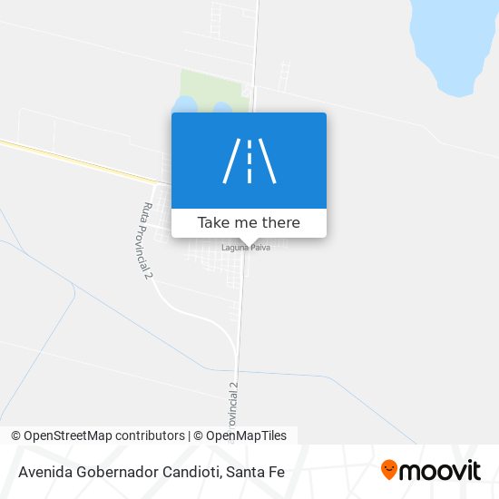 Avenida Gobernador Candioti map