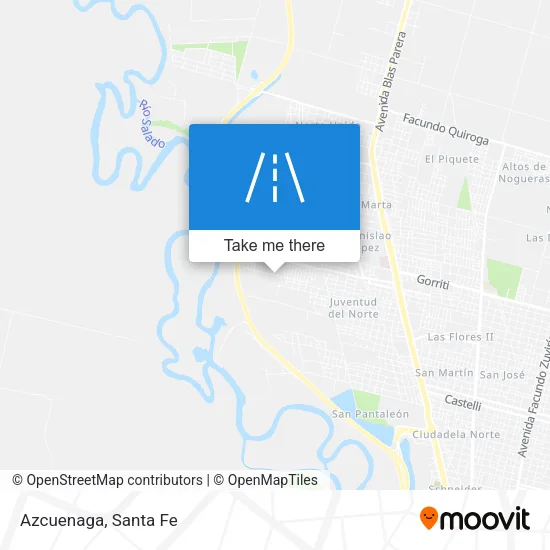Azcuenaga map