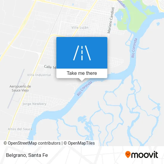 Belgrano map