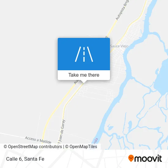 Calle 6 map