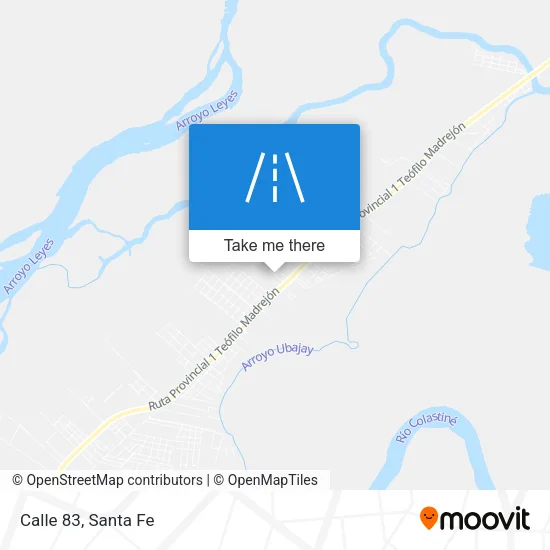 Mapa de Calle 83