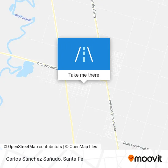 Carlos Sánchez Sañudo map