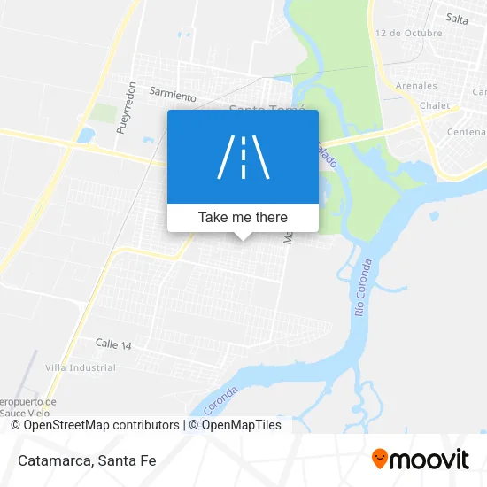 Catamarca map