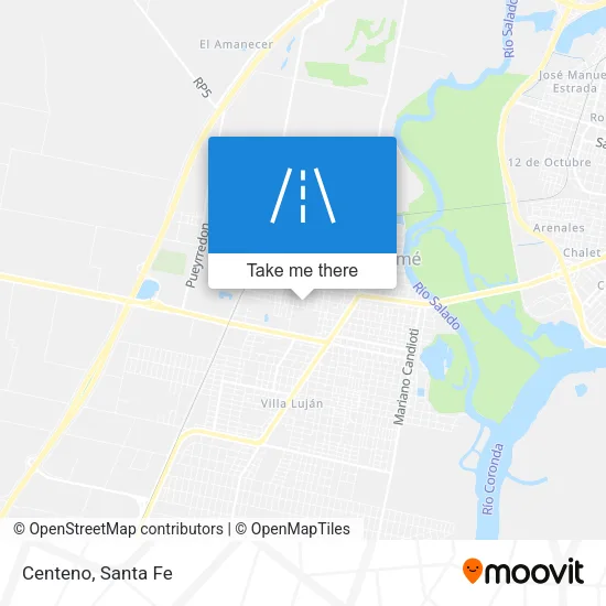 Centeno map