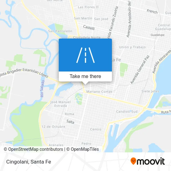 Cingolani map